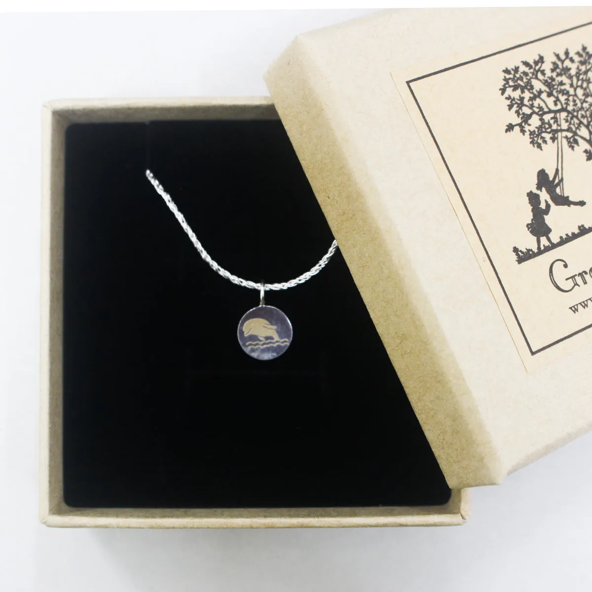 925 Silver Dolphin Charm Bracelet
