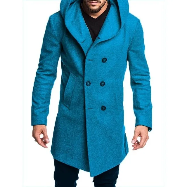 Autumn Winter Long Trench Coat