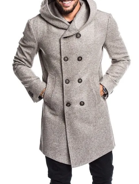Autumn Winter Long Trench Coat