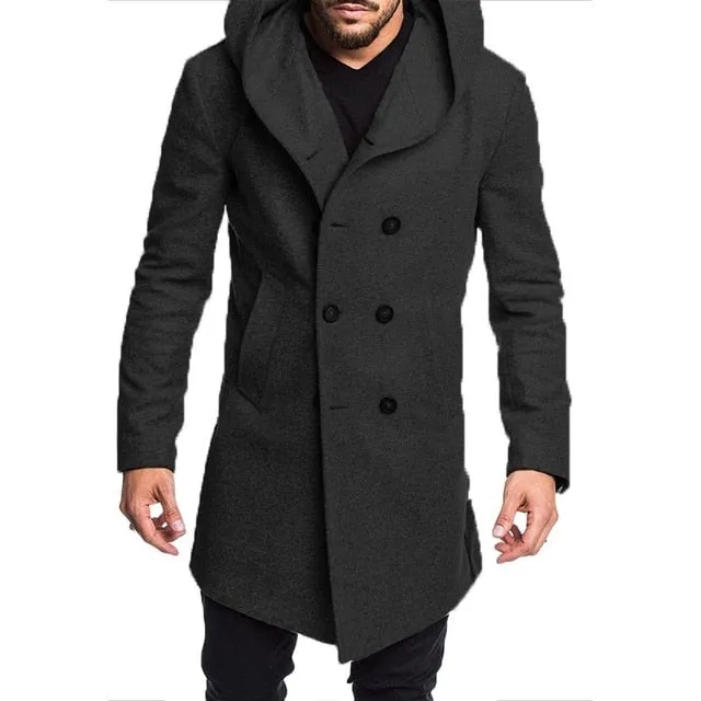 Autumn Winter Long Trench Coat