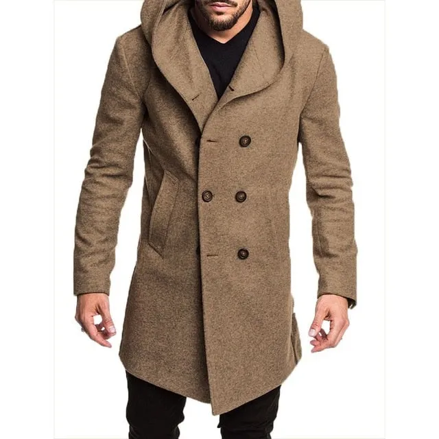 Autumn Winter Long Trench Coat