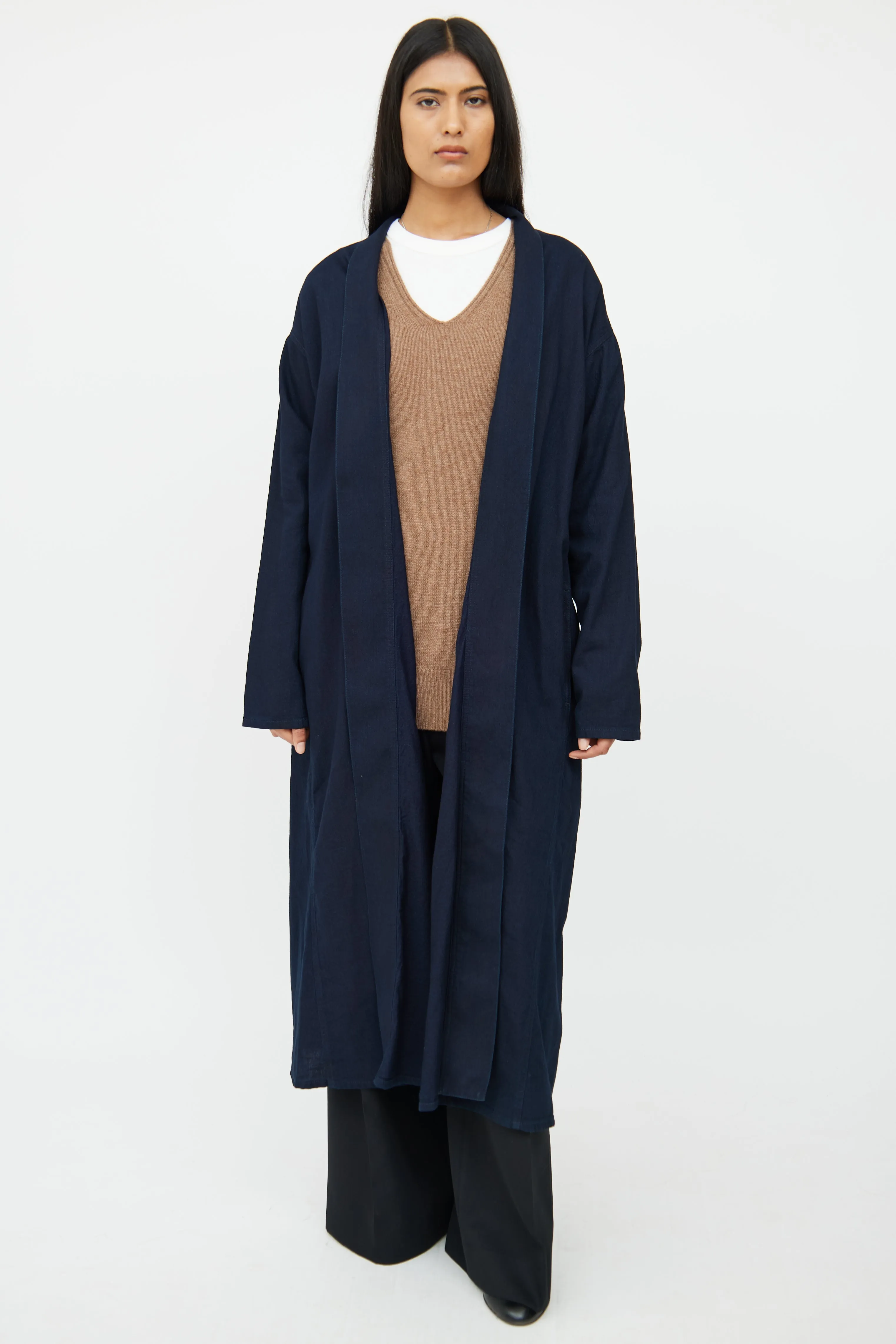 Belted Wrap Coat