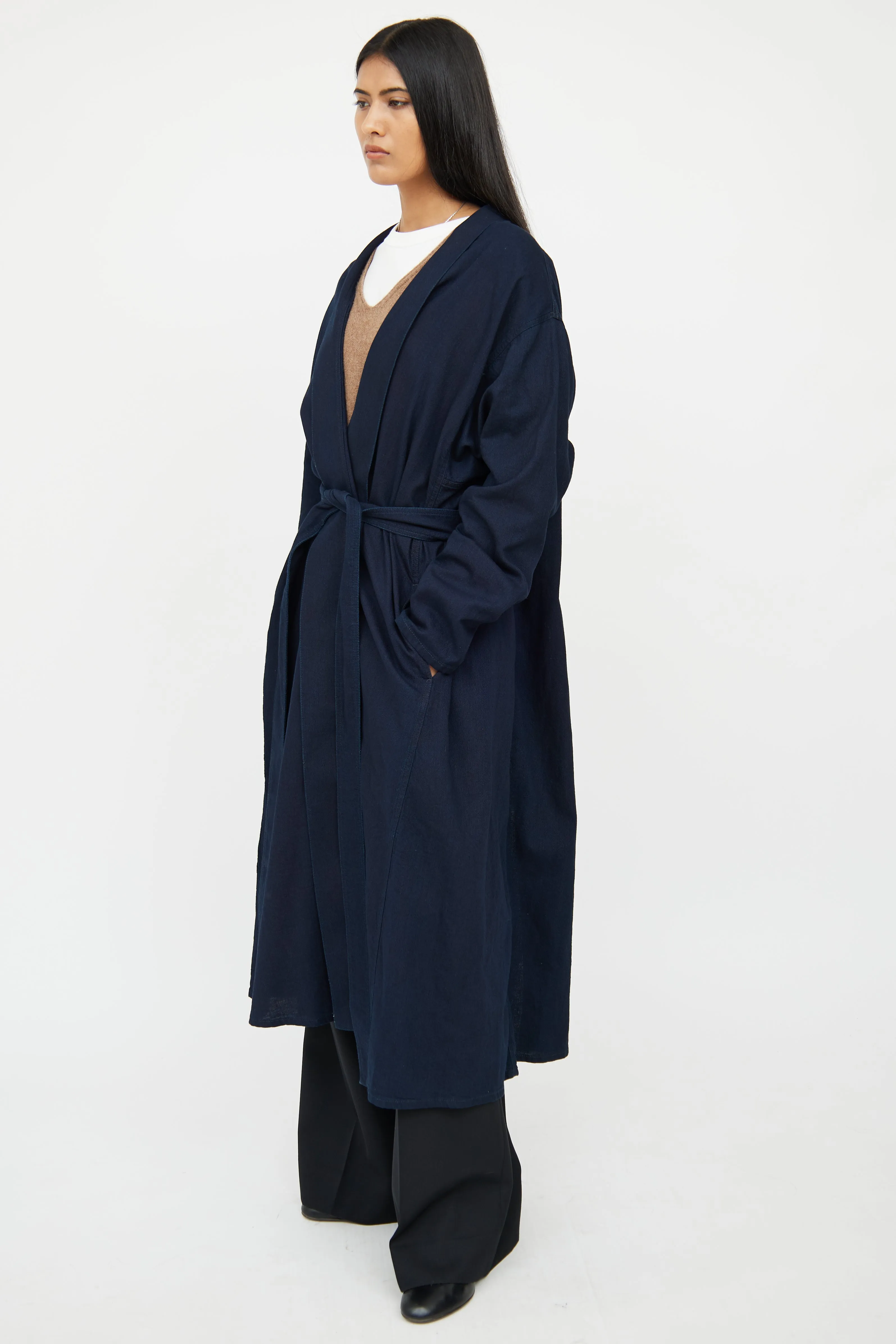 Belted Wrap Coat