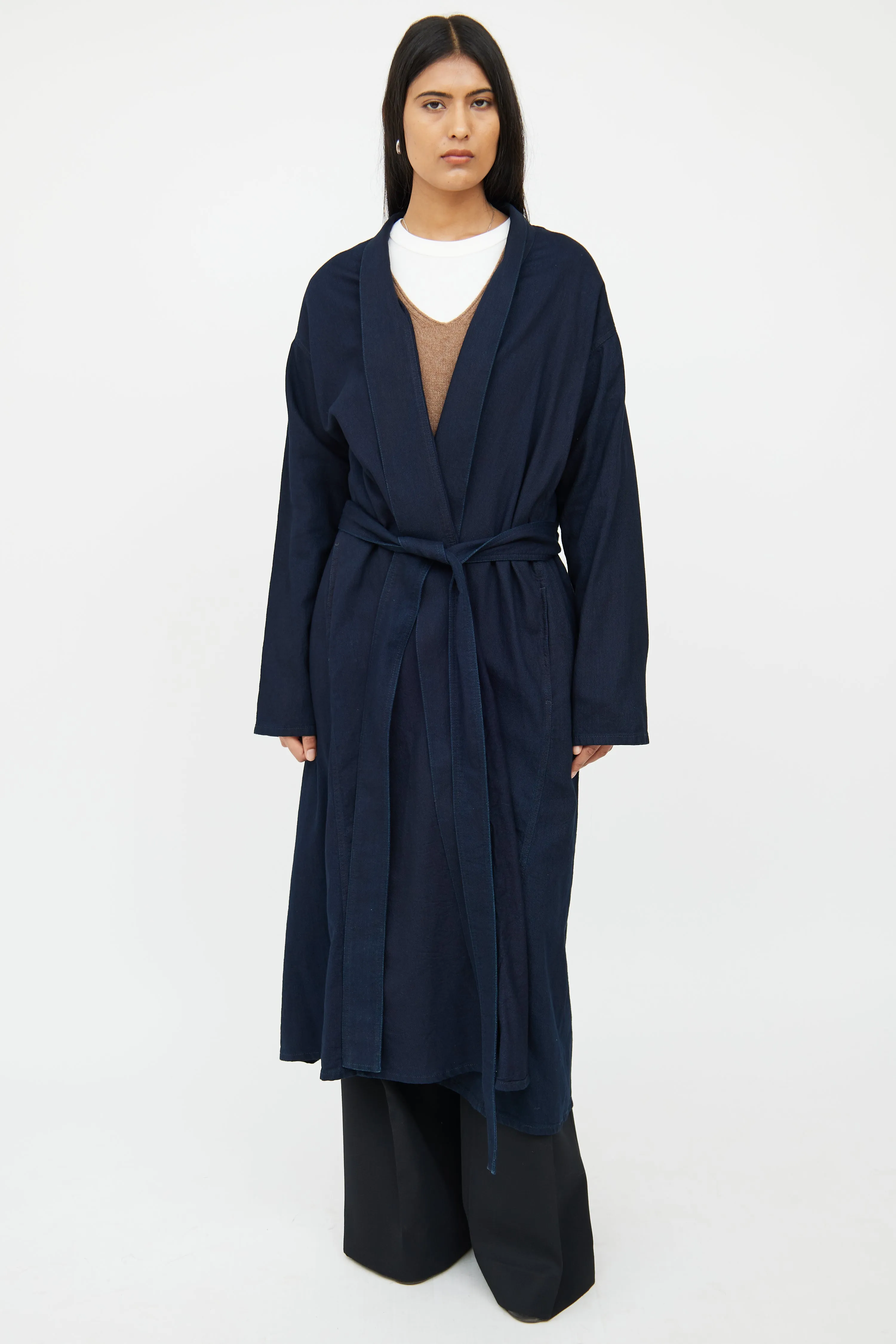 Belted Wrap Coat