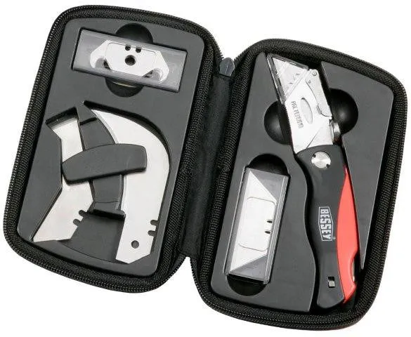 BESSEY UTILITY FOLDING KNIFE SET