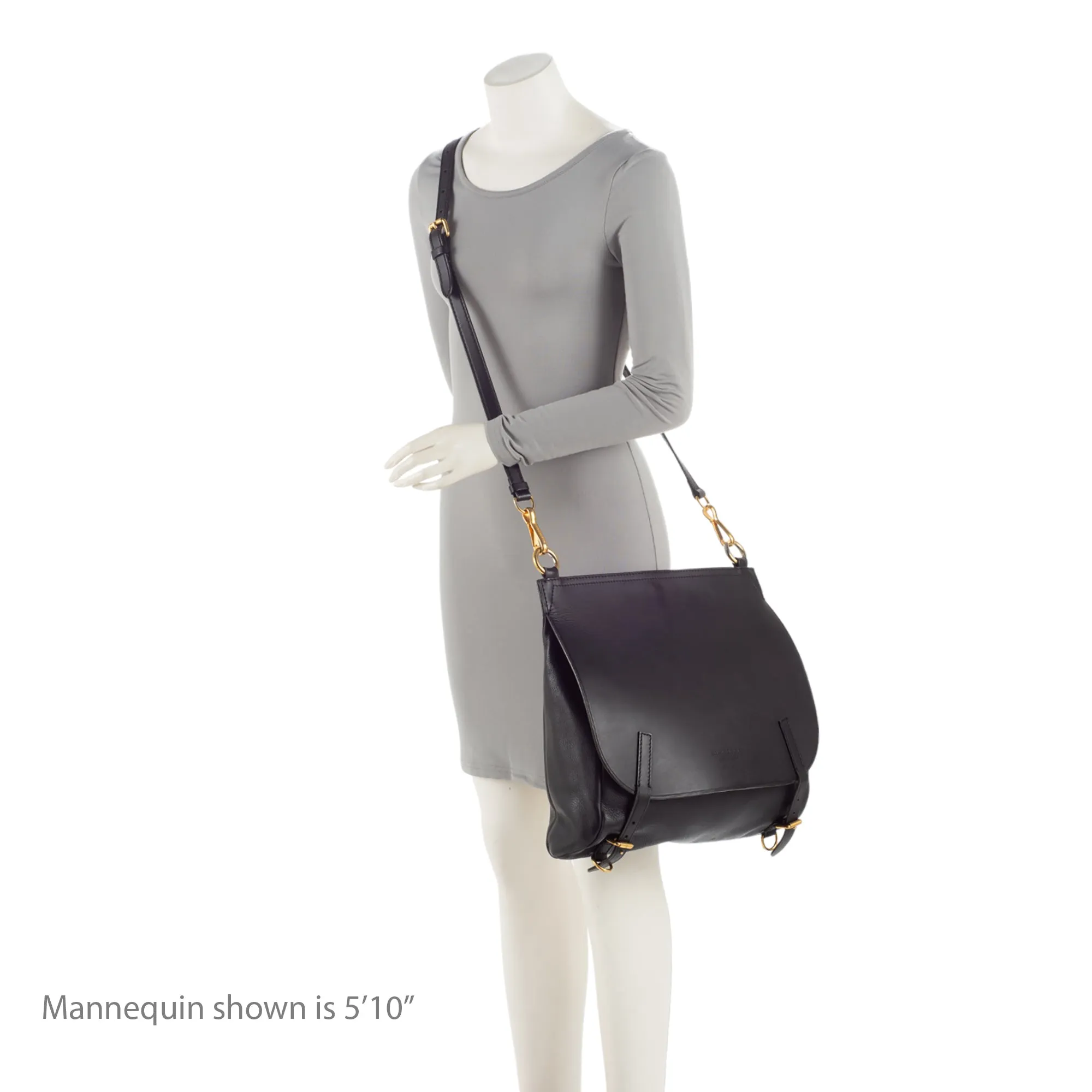 Burberry Leather Bridle Medium Shoulder Bag