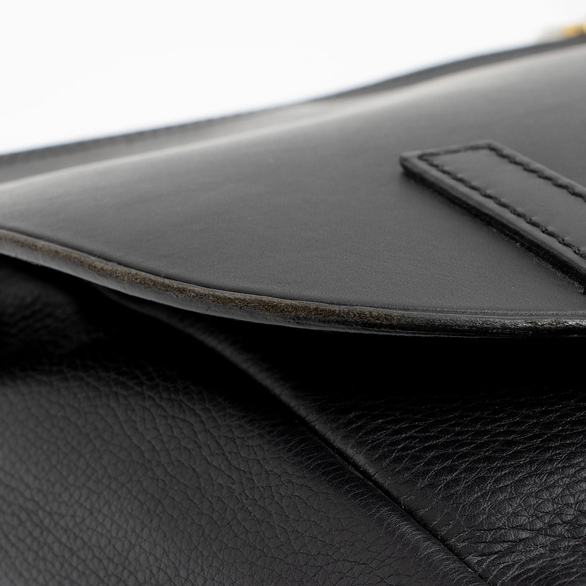 Burberry Leather Bridle Medium Shoulder Bag