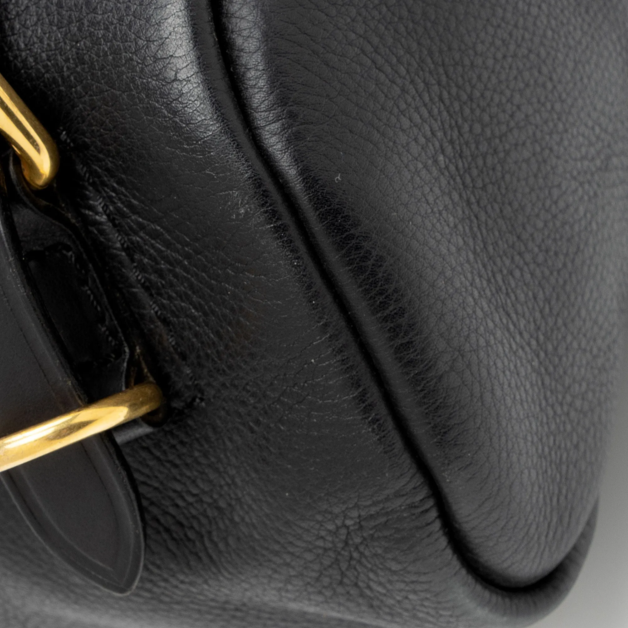 Burberry Leather Bridle Medium Shoulder Bag