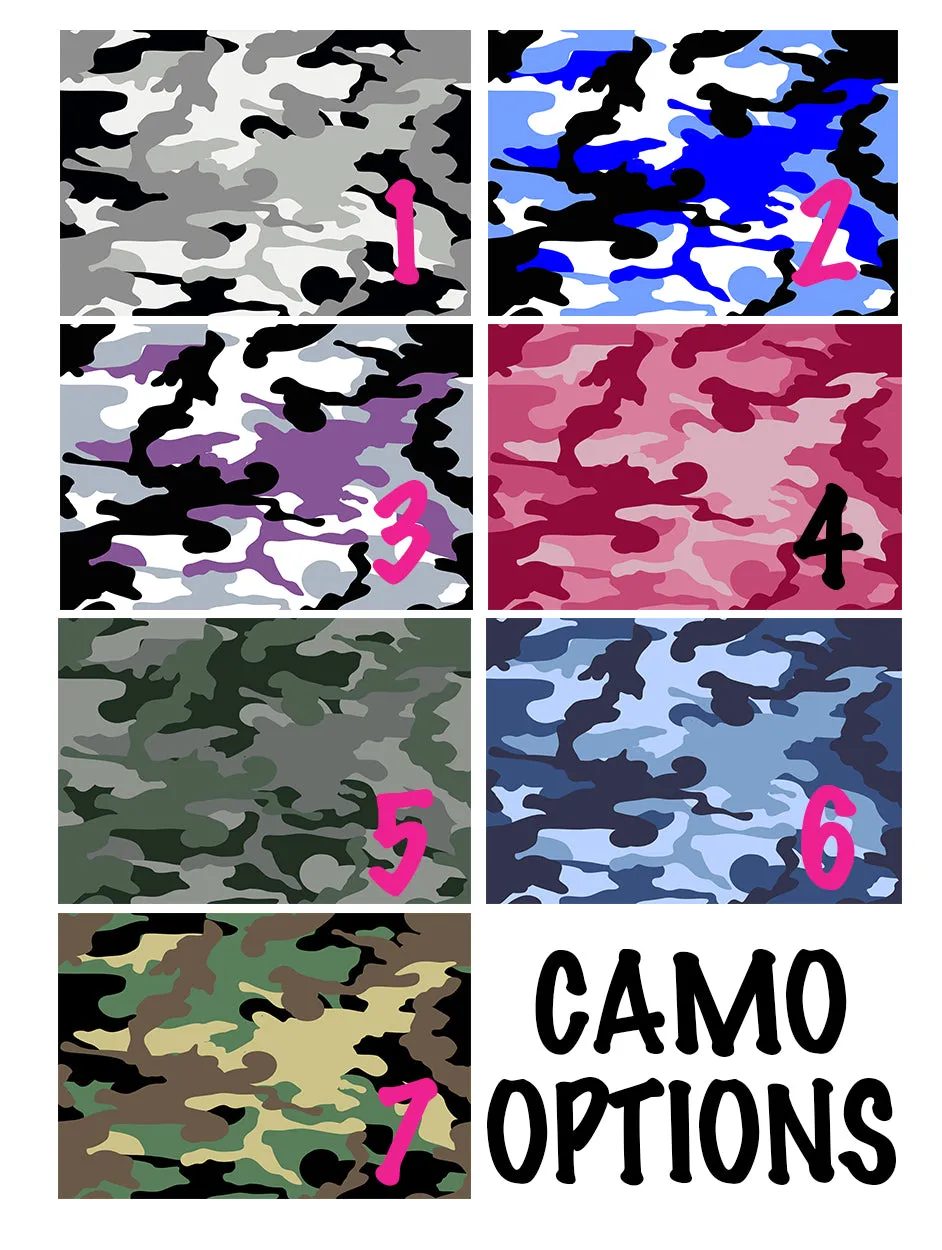 Field Hockey Custom Slides / Sandals - Camo