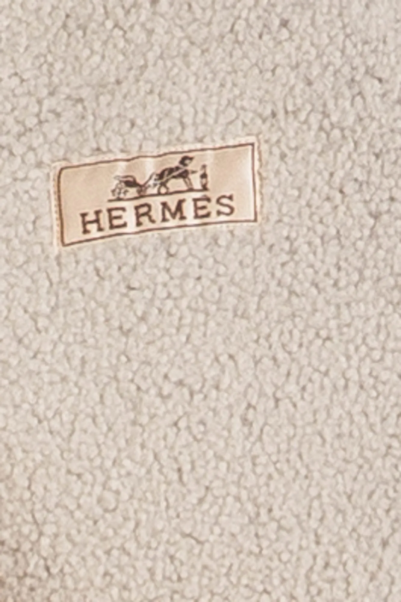 Hermes - Mens Black Zip Up Leather Jacket - FR 54