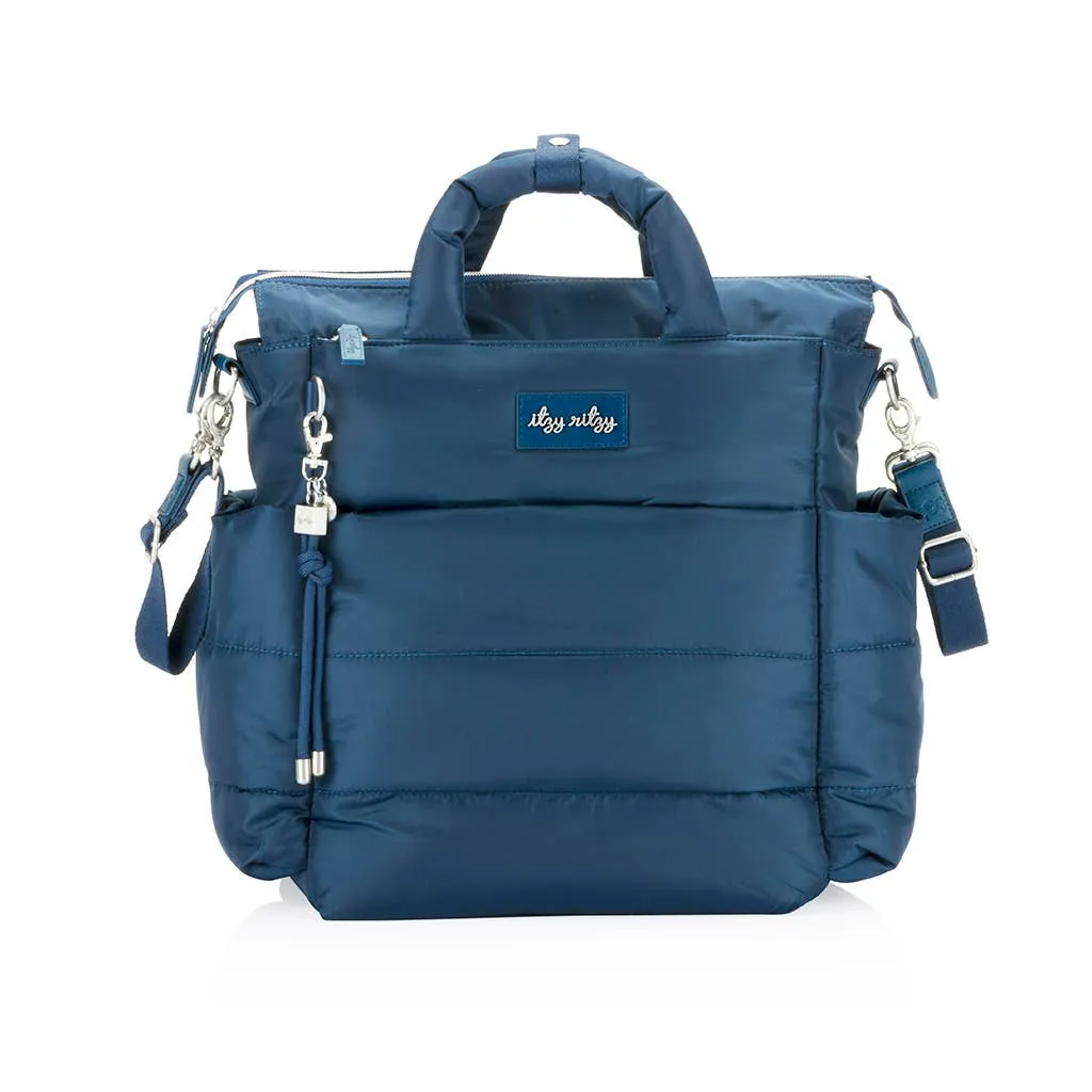 Itzy Ritzy - Dream Convertible Sapphire Starlight Diaper Bag