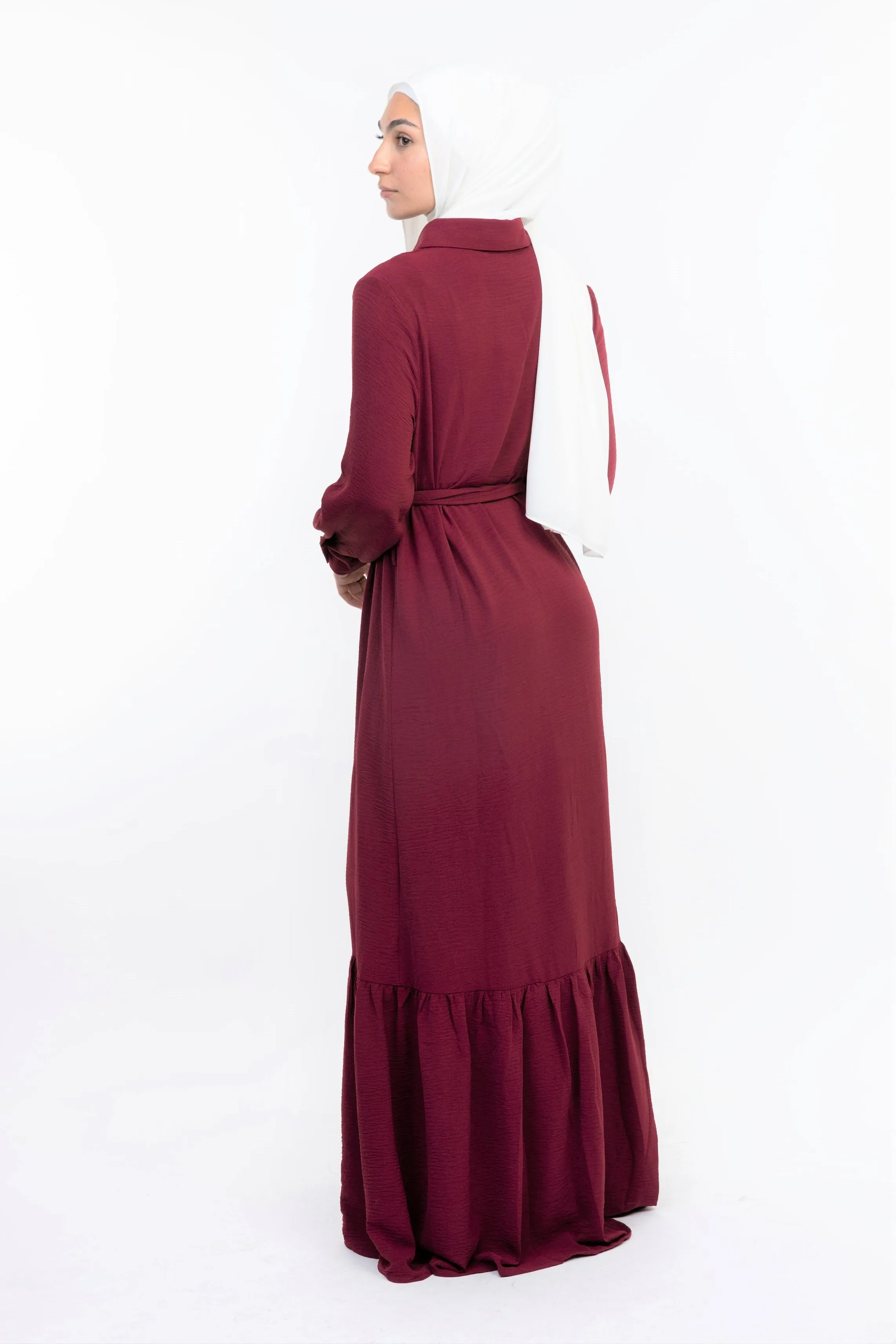 Maroon Utility Maxi