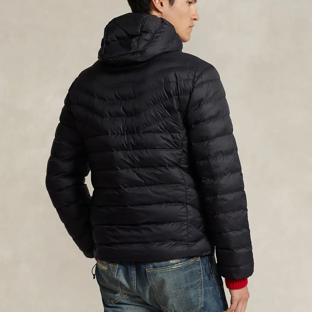 Polo Ralph Lauren The Colden Packable Hooded Jacket Black