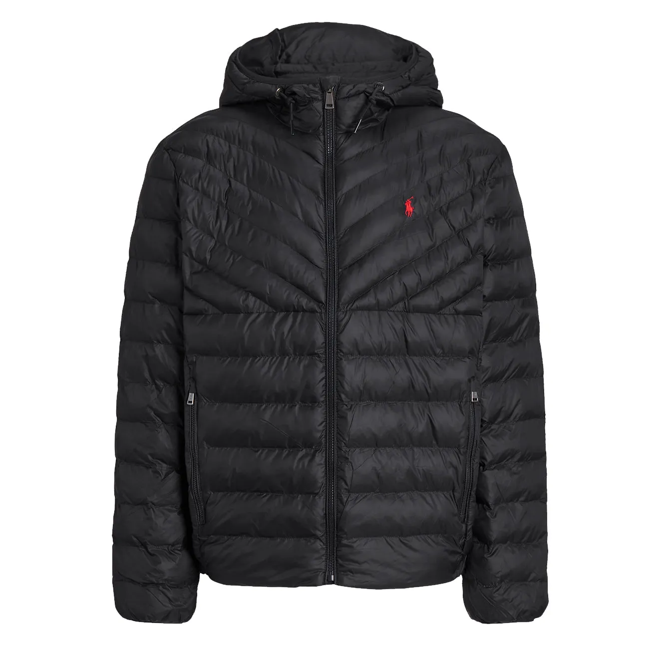 Polo Ralph Lauren The Colden Packable Hooded Jacket Black