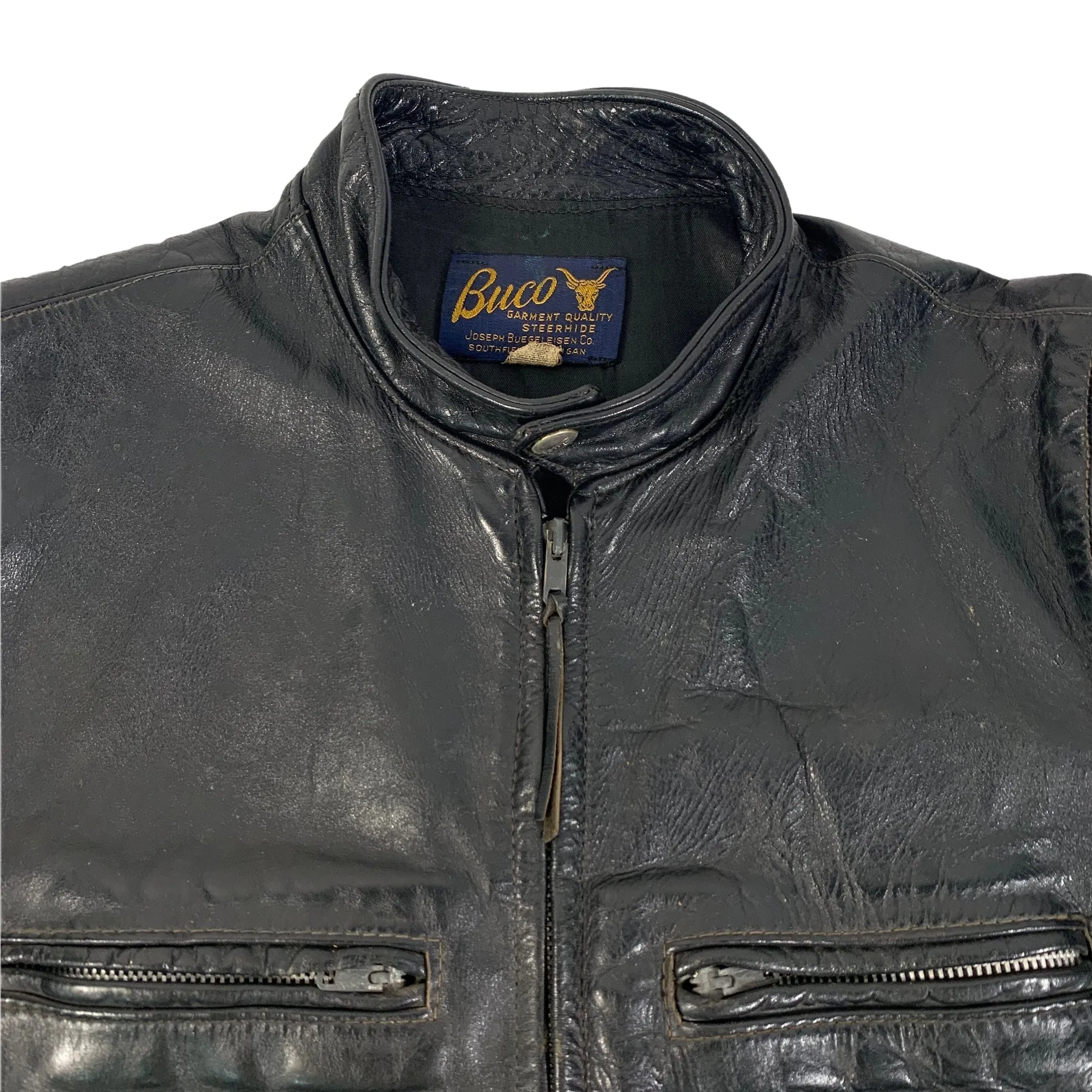Vintage Buco "J-100" Steerhide Leather Jacket