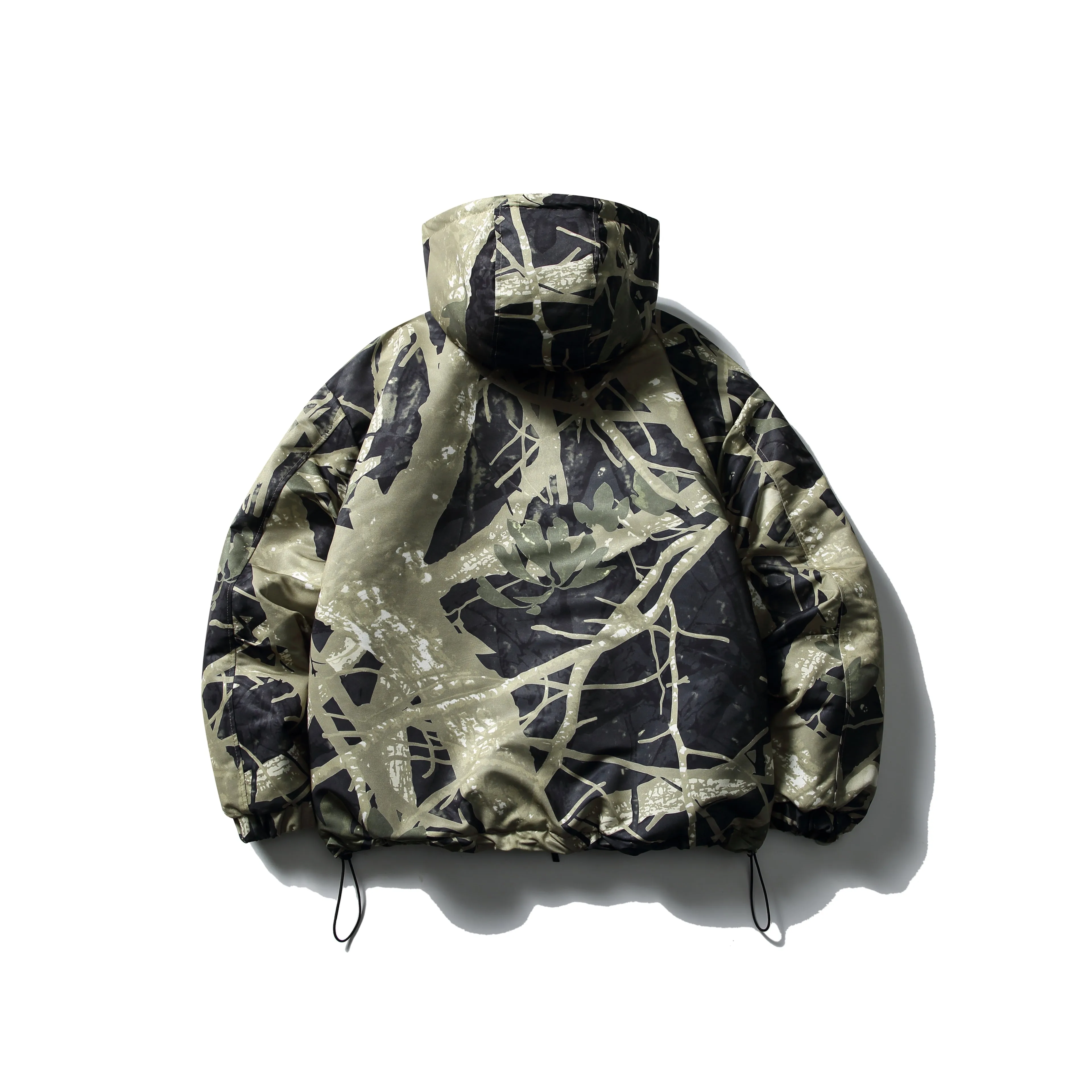 Woodland Camo | Hooded Street Puffer